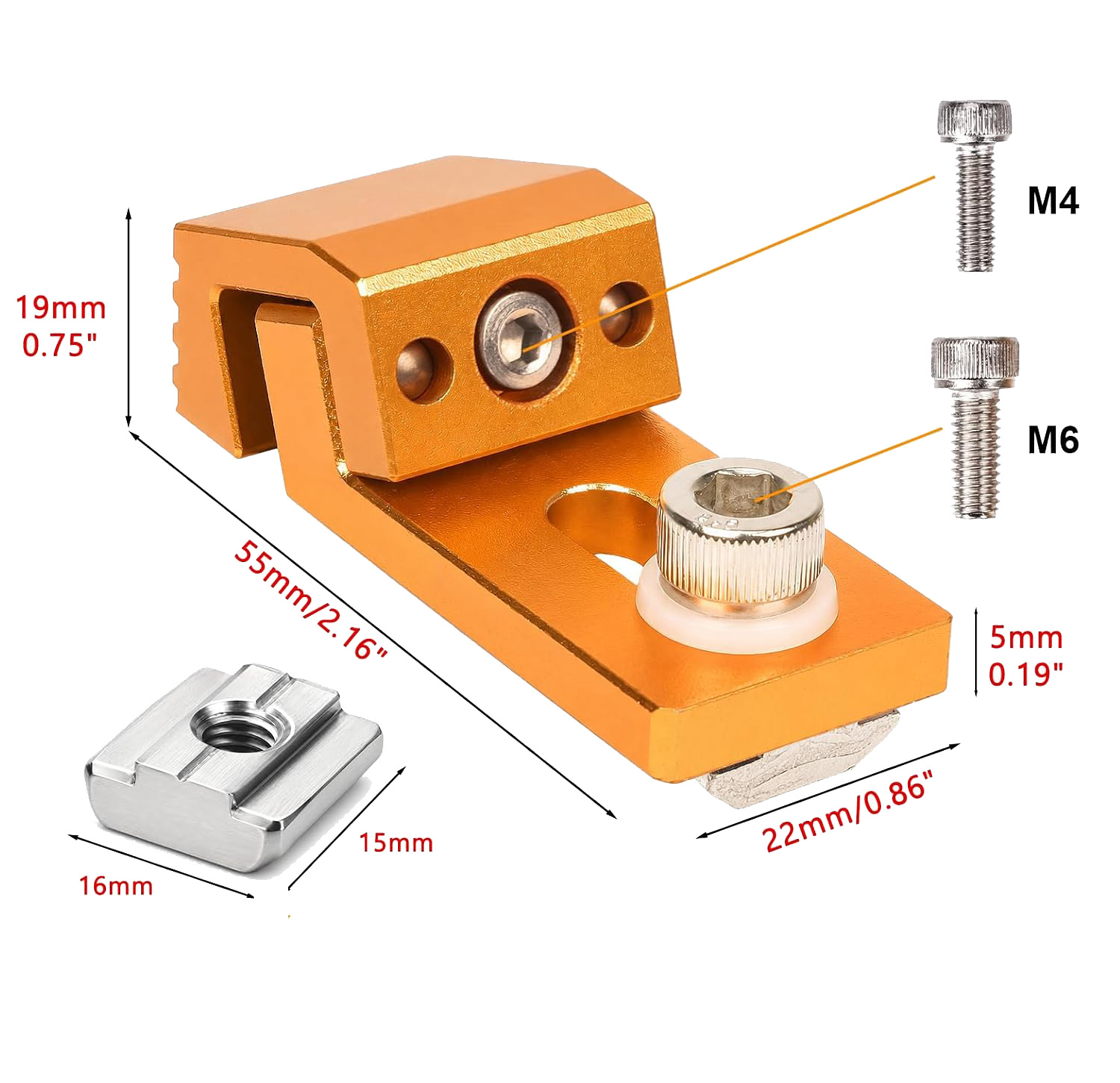 Aluminum CNC Clamps Set: LComp - đánh giá và giá Cnc 3018 Pro Max Metal