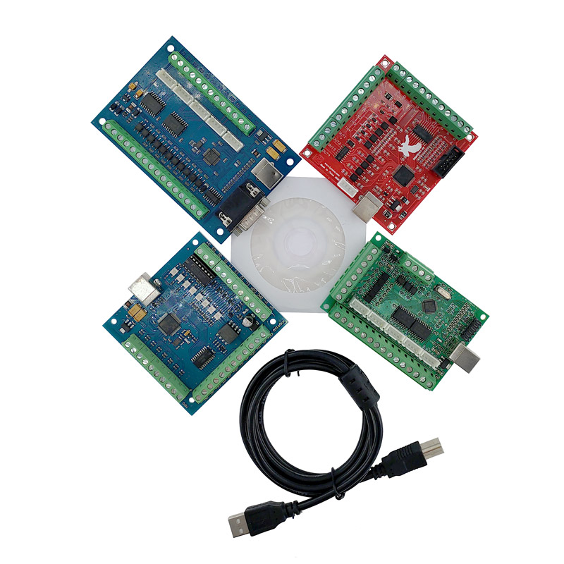 1 Chiếc Đột Phá Ban Giao Diện  - đánh giá và giá Mach3 Usb Cnc Controller 4 Axis 100Khz