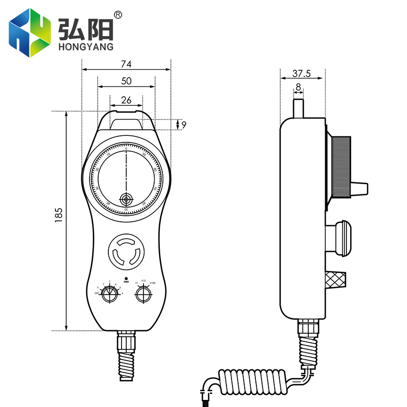 HYCNC CNC MPG handwheel for DD - đánh giá và giá Ddcs V4.1 4 Axis Cnc Offline Controller