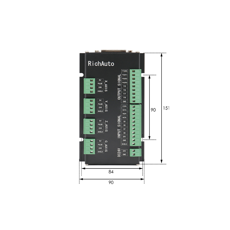 Original RichAuto A11E DSP Han - đánh giá và giá Richauto A11 Dsp Controller 3 Axis