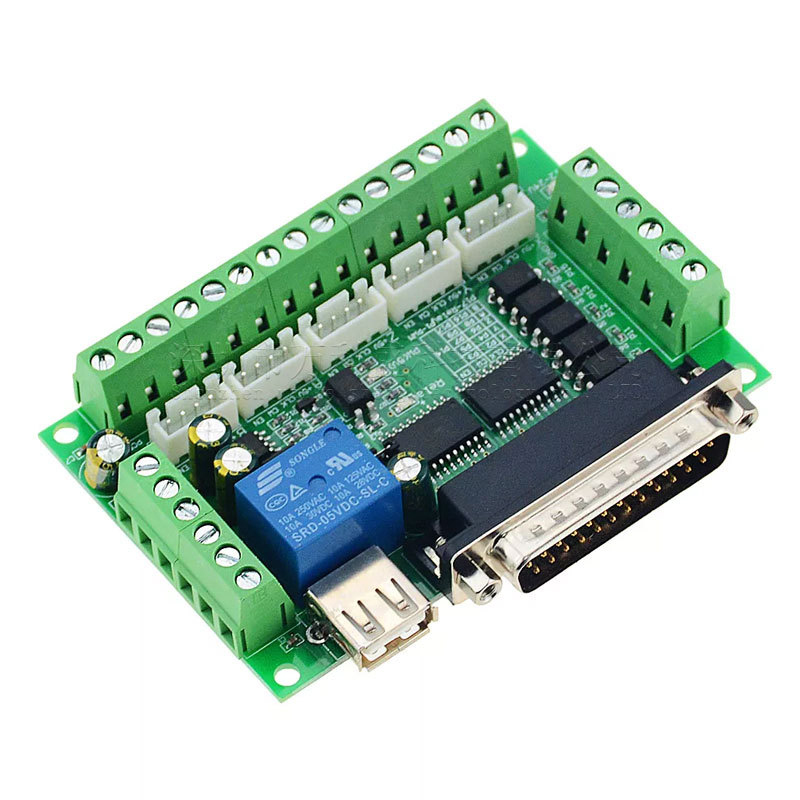 5 Axis CNC Interface Adapter B - đánh giá và giá 5 Axis Cnc Breakout Board Interface Mach3